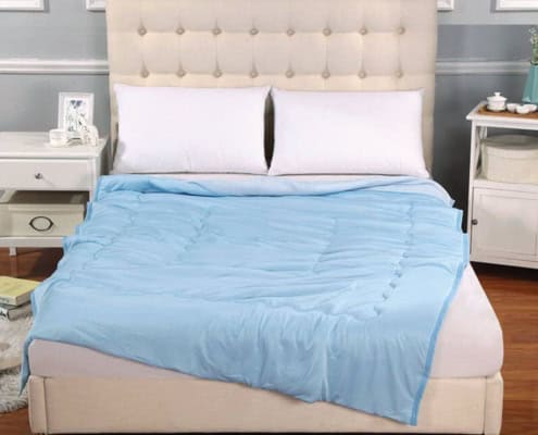 Kühlende Bettdecke | kühlmatte.ch Kühlende Bettdecke